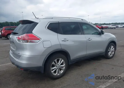 2016 Nissan Rogue Sv из США, поврежденный, VIN KNMAT2MT7GP666768